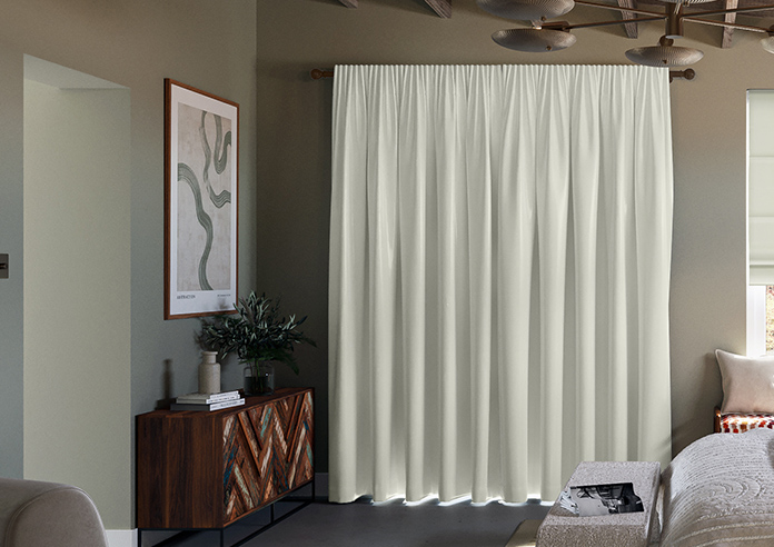 Atina (Blackout), Pure Ivory - Made to Measure Curtains - Image 7
